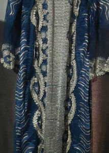 Beautiful Blue Pakistani Suit Set | Resham Embroid