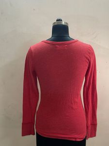 Red HCO Los Angeles Long Sleeve T-Shirt
