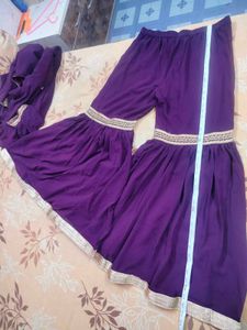 Elegant Purple Ethnic Gown