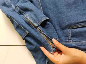 Blue Denim Overalls