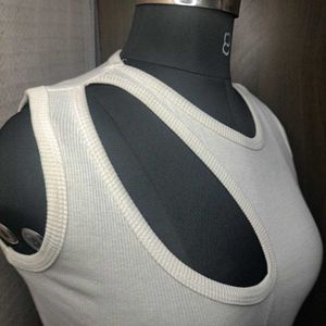 Cut Out Crop Top