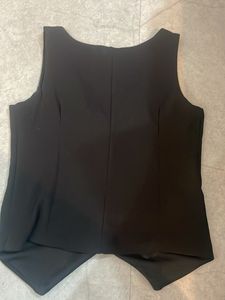 Black Casual Vest