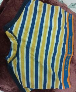 Peter England Striped trunks