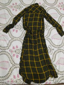 Chic Checked Kurti 🍂