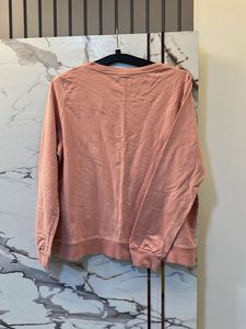 Pink Graphic Sweatshirt, Bust- 34/36 Comfy