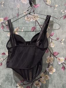 Satin Bustier Top