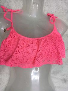 Pink Lace Bikini 32💙Top