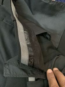 Men's Black Formal Trousers