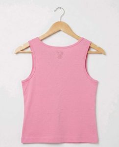 Pink Heart Tank Top