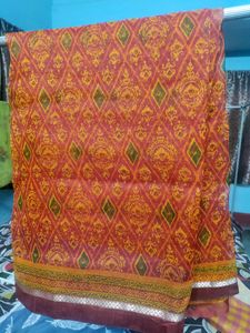 Very Beautiful Super(Net) Cotton Saree.. Rarely Used
