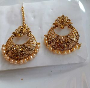 Golden Jewellery Set