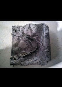 Michael Kors Python Embossed Leather Bag