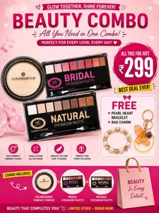 Beauty Combo Offer – 2  Palettes + Compac