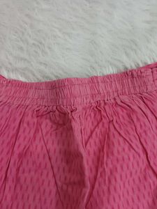 Pink Printed Kurta and Pants Set