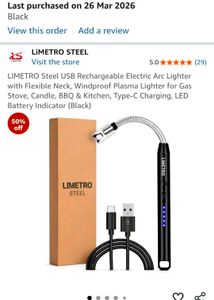 USB Rechargeable Electric Lighter