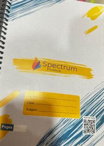Spectrum Notebook - Artistic Design