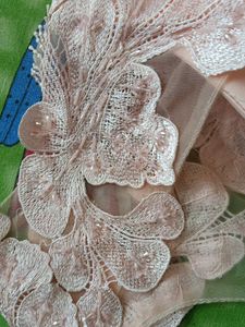 Elegant Lace Dress Party Wear New