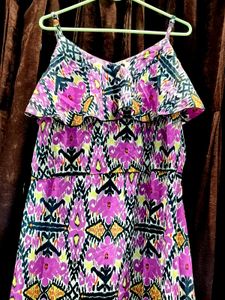 Bohemian Print Maxi Dress