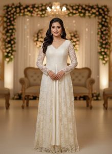 Wedding Gown / Elegant Lace Dress