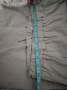 Khaki Cargo Maxi Skirt from Thailand