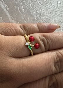 Cute Cherry Ring