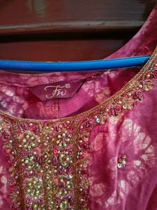 Beautiful Berry Colored Kurta Set