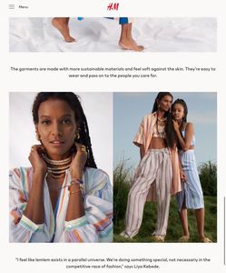 Lemlem by Liya Kebede x H&amp;M women tunic