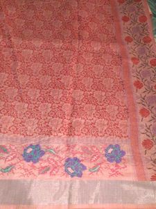 Beautiful Floral Print Saree