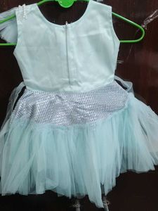 Sparkling Blue Party Dress
