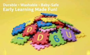 ABC Alphabet Foam Puzzle Mat for Kids