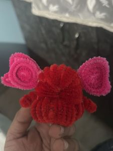 pipe cleaner handmade key chain
