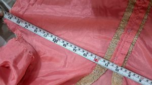 Embroidered Pink Kurta(today sale only)