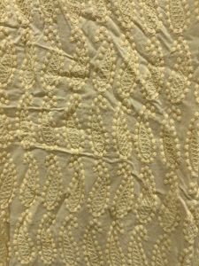 Yellow Chikankari Kurta
