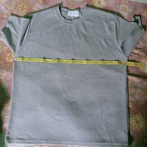 Light Grey Textured T-Shirt
