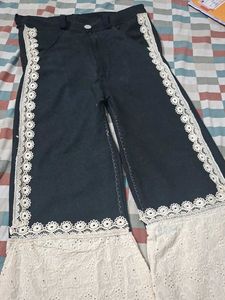 Boho Bell Bottom Lace Pants