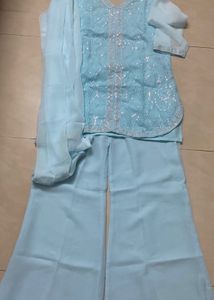 Short kurti bell bottom