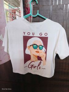 Cool Graphic Crop Top