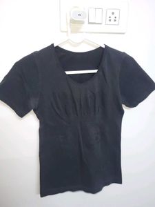 Black Shaping T-Shirt