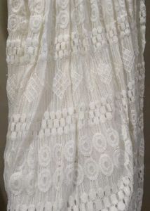 Elegant Cream Lace Maxi Dress