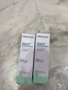 WishCare Niacinamide Oil Balance Fluid Sunscreen