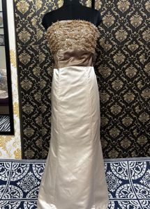 Elegant Embellished Strapless Gown