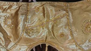Embellished Golden Blouse