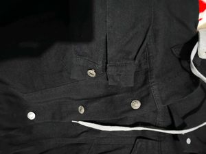 black denim jacket