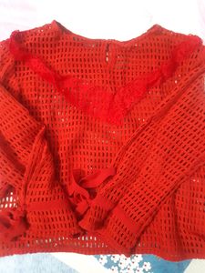 NUSH by ANUSHKA SHARMA ..high Quality LACE TOP