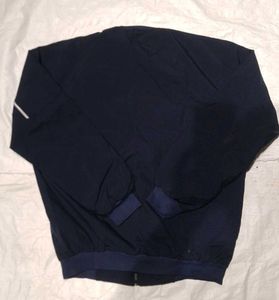 Navy Blue Bomber Jacket