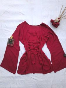 Coquette Corset back kurti❤️