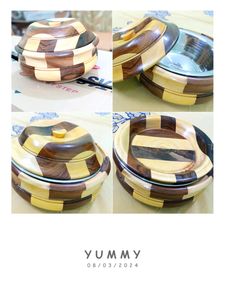 New Wooden -Steel Casserole ...