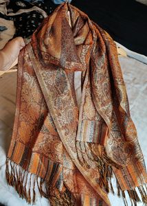 Elegant Paisley Print Scarf