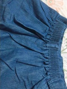 Classic Dark Wash Denim Shorts