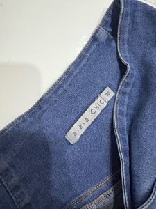 Women's Blue Denim Bell Bottom Jeans